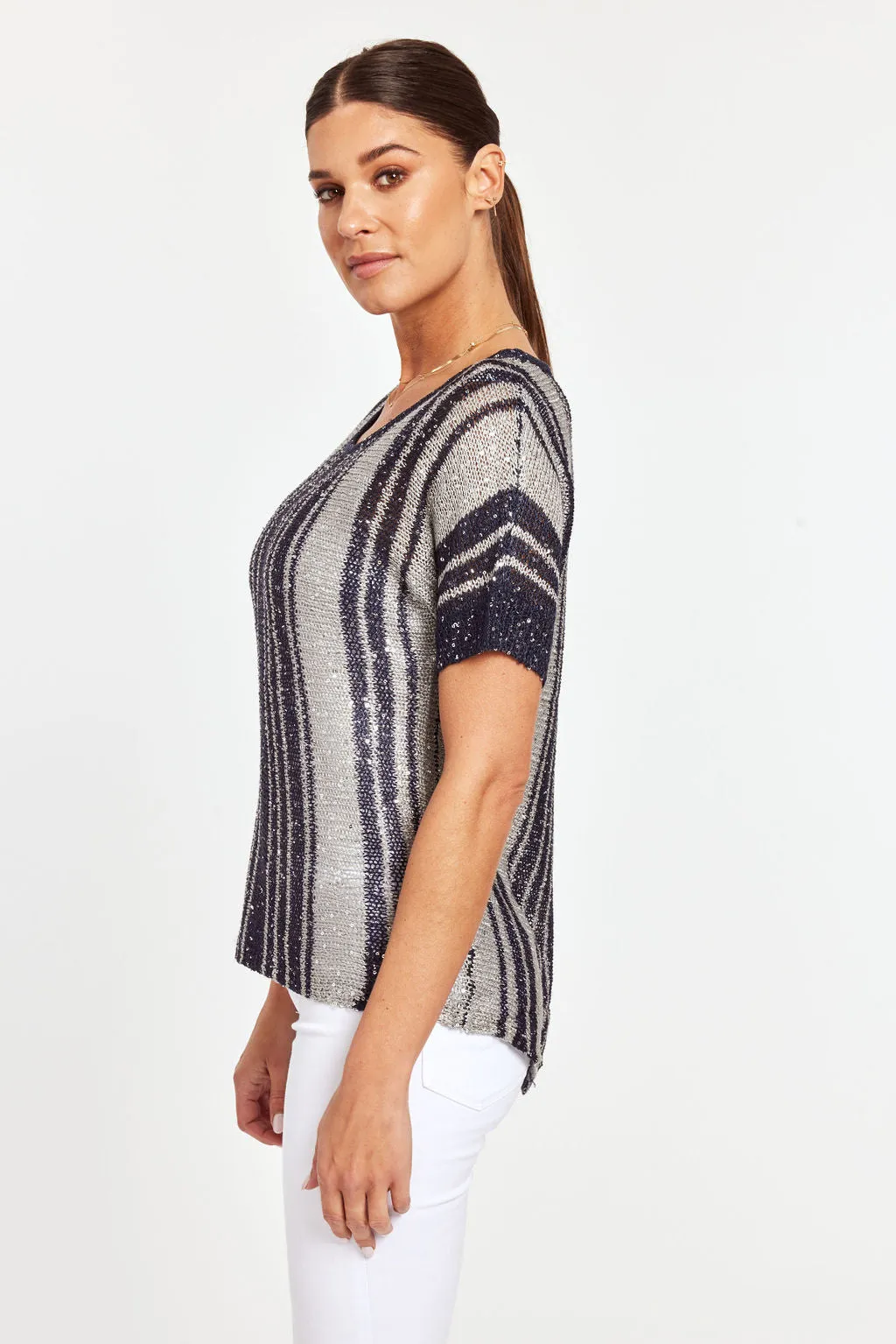 Micro Sequin Top