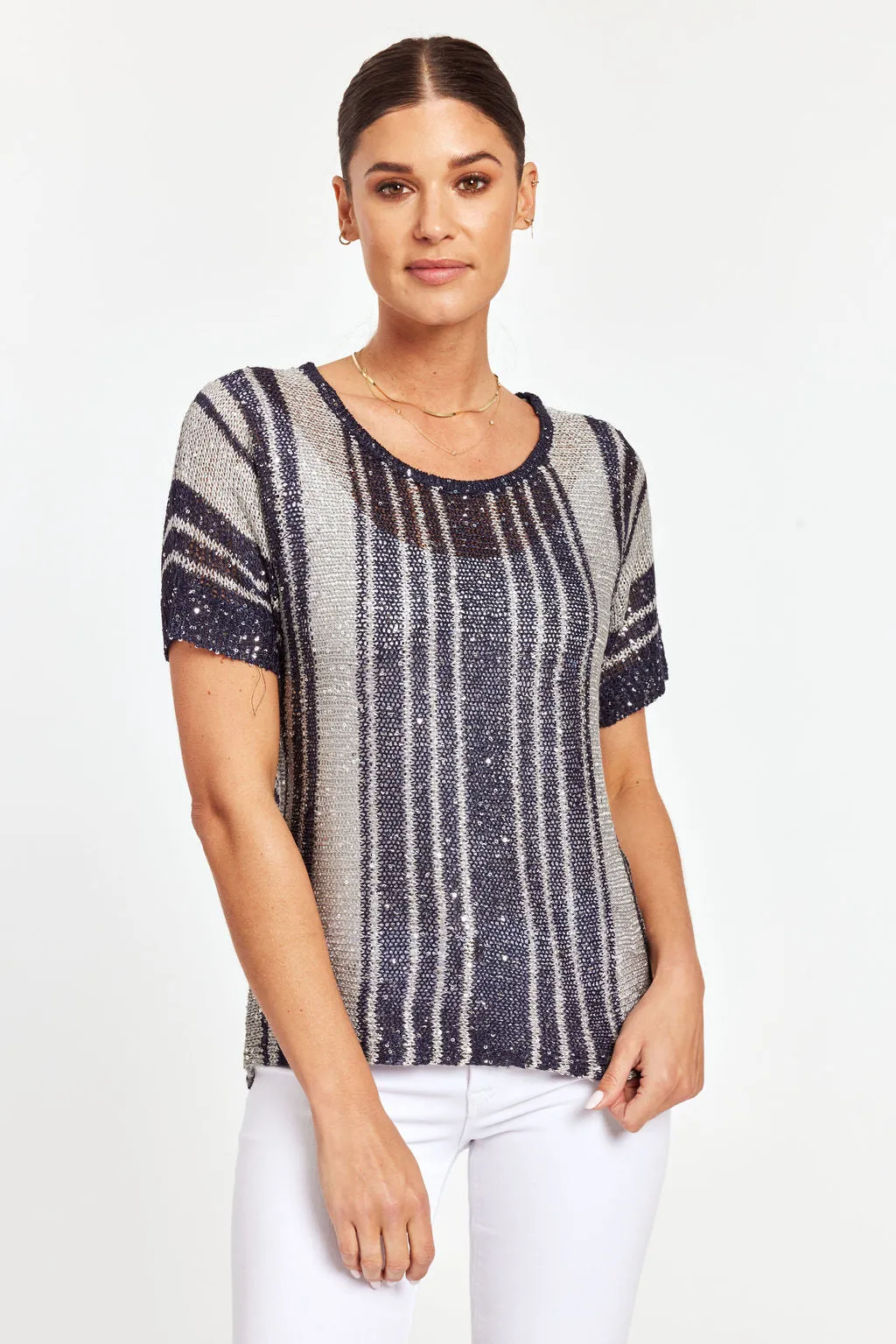 Micro Sequin Top