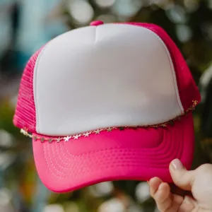 Mini Gold Stars Wholesale Hat Chain