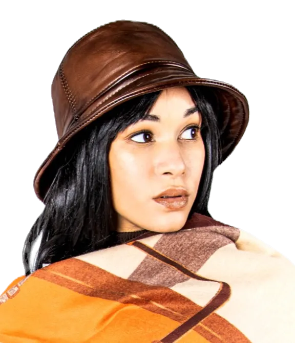 Mitchie's Matchings | Leather Bucket Hat | Women's