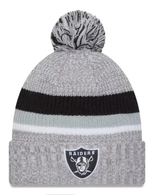 New Era Las Vegas Raiders Heather Gray Cuffed Knit