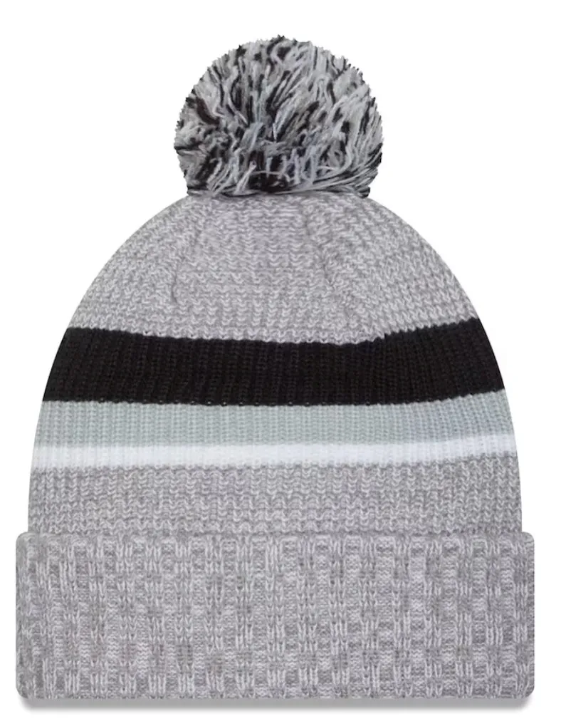 New Era Las Vegas Raiders Heather Gray Cuffed Knit