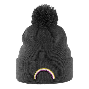 Non Binary Rainbow Beanie Hat