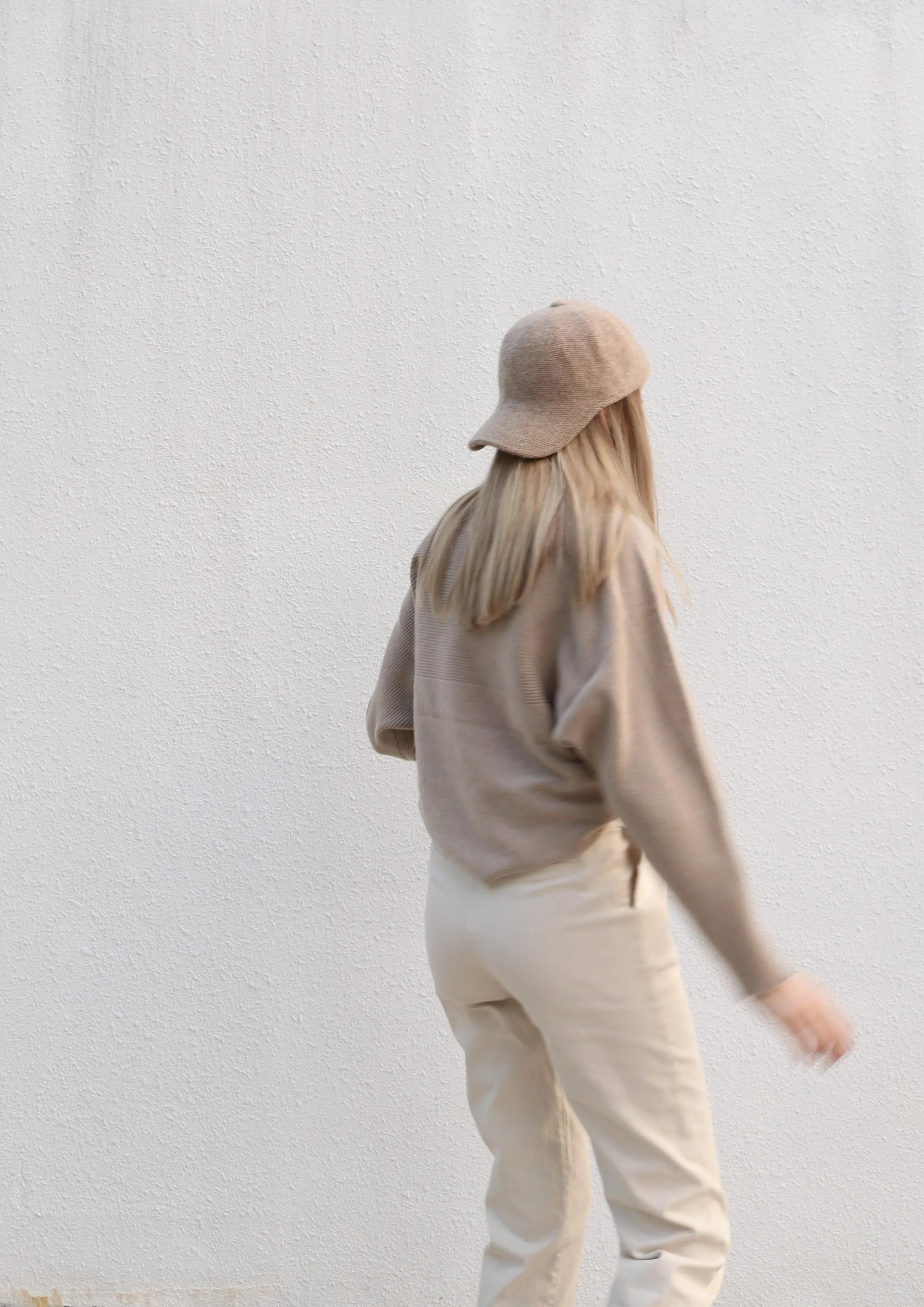 Oat Knitted Cap