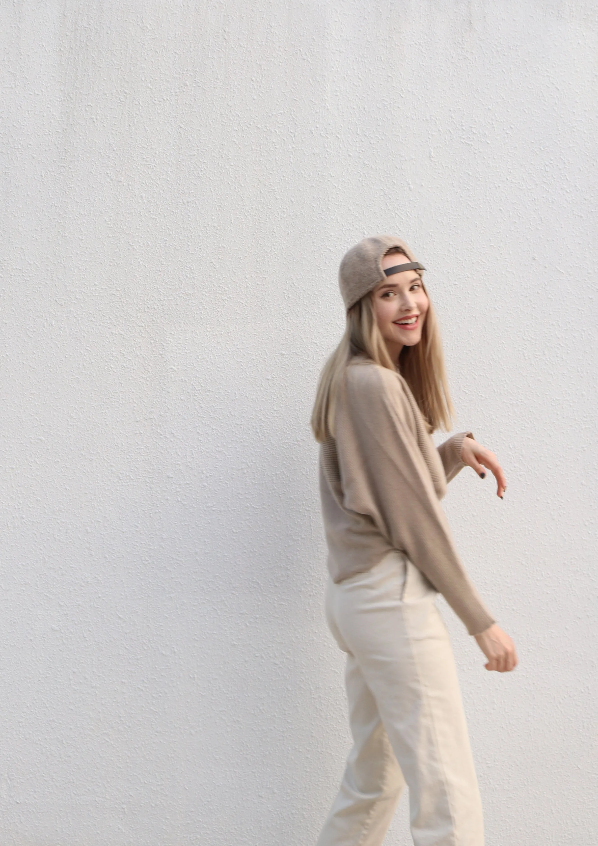 Oat Knitted Cap