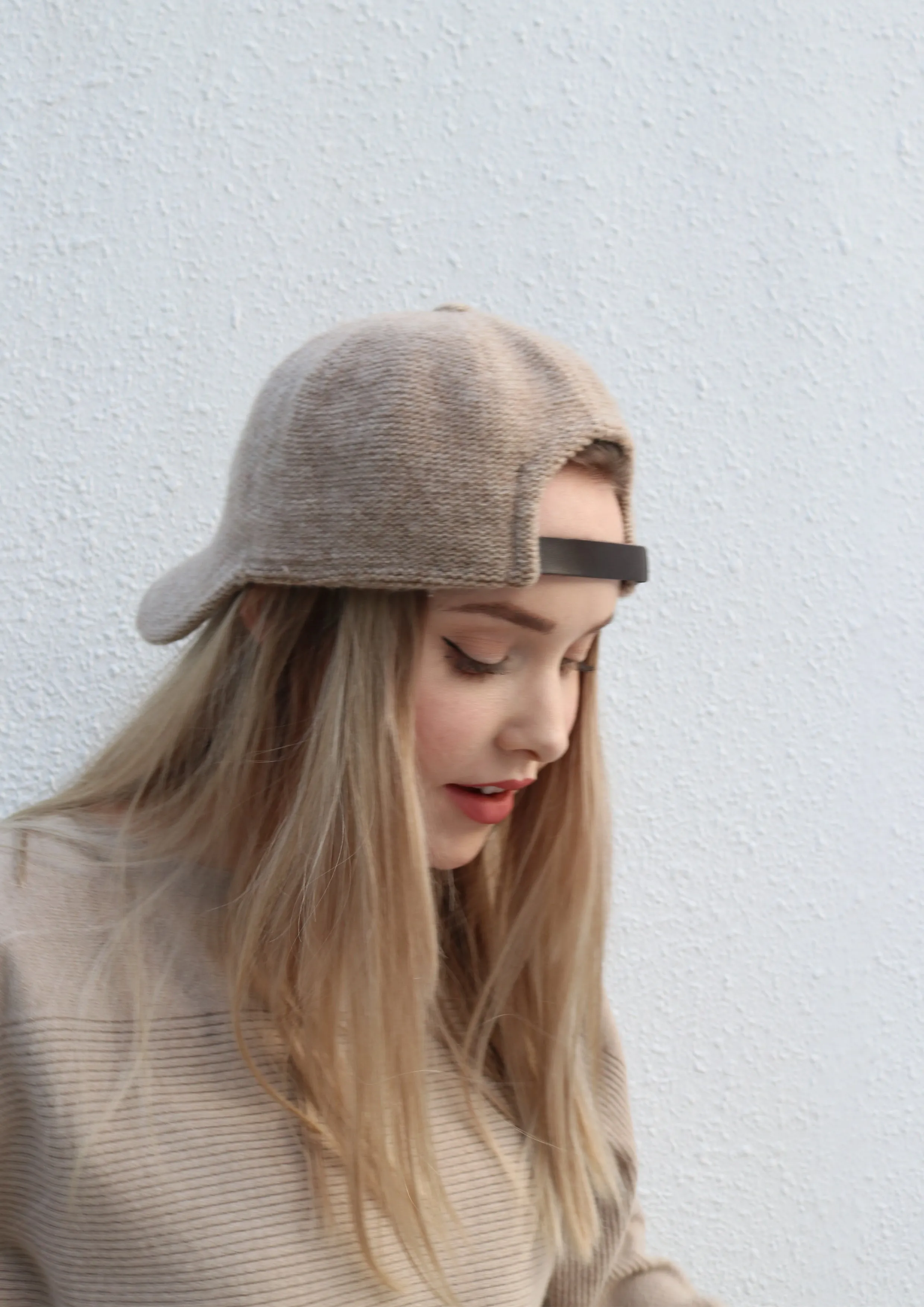 Oat Knitted Cap