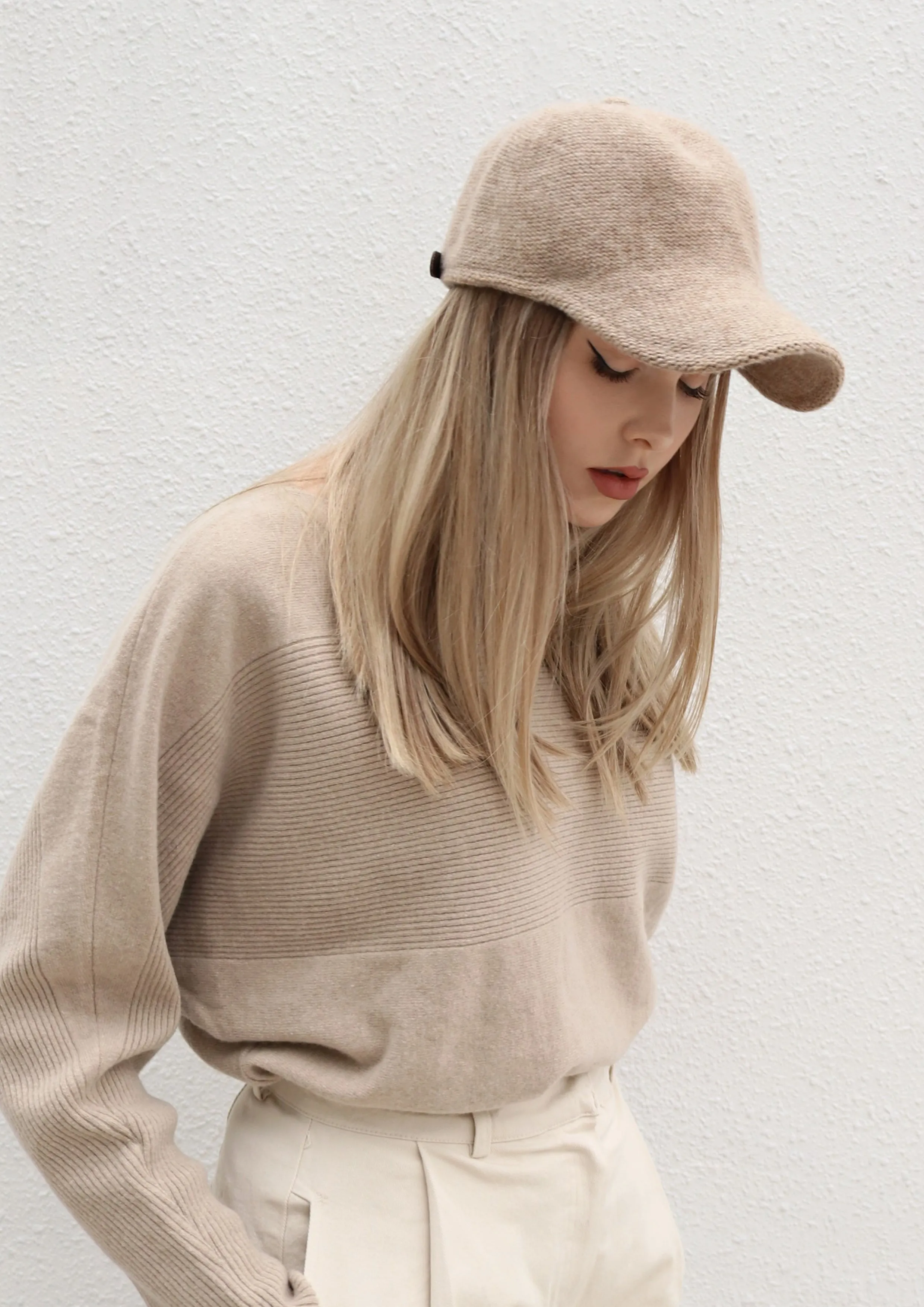 Oat Knitted Cap