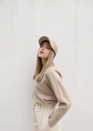 Oat Knitted Cap