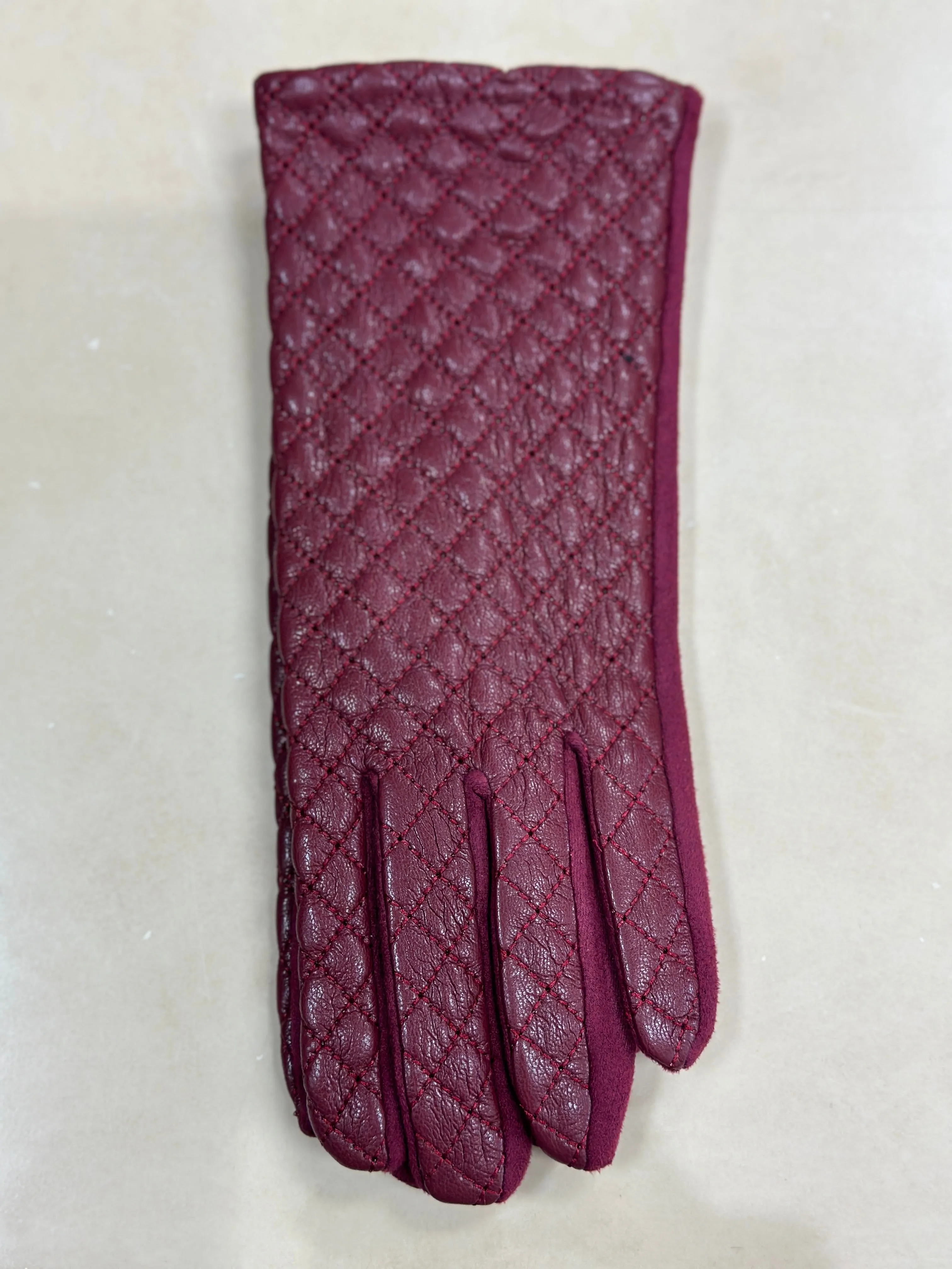 Odette Quilted Leather Glove