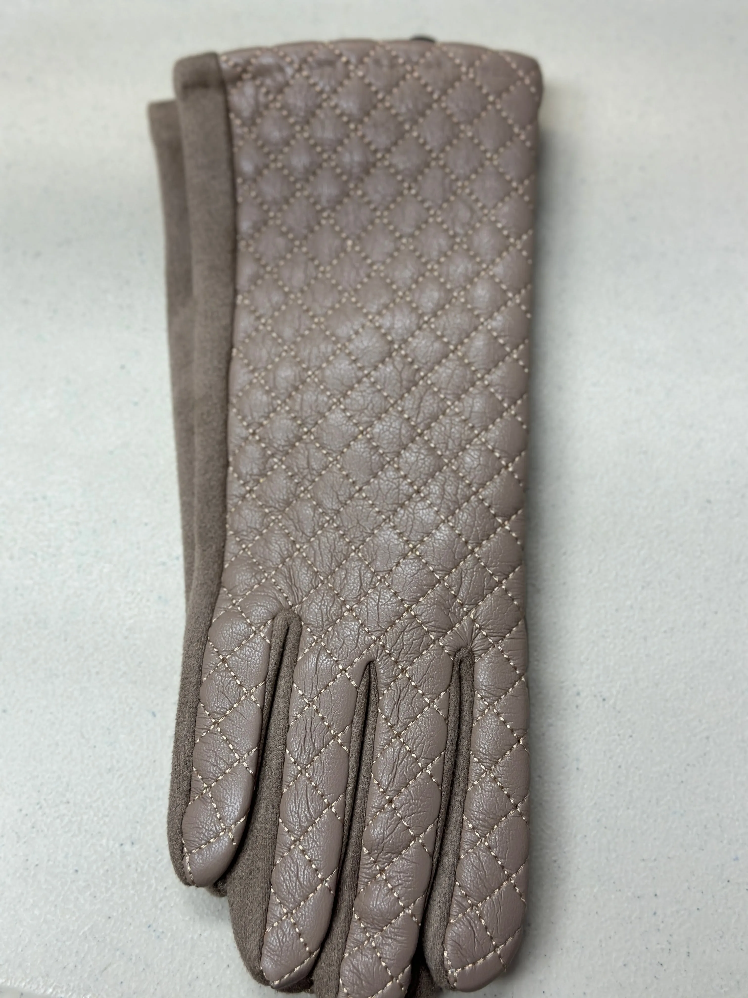 Odette Quilted Leather Glove