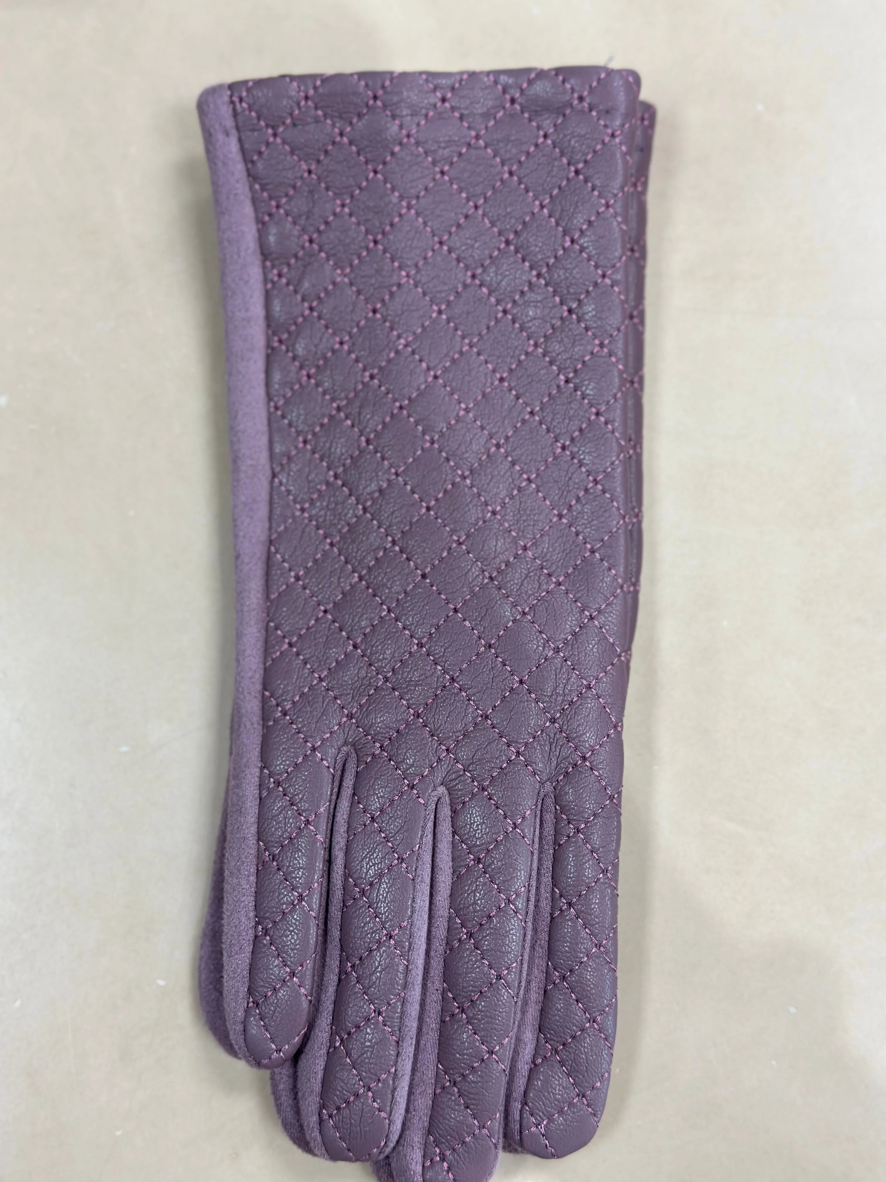 Odette Quilted Leather Glove