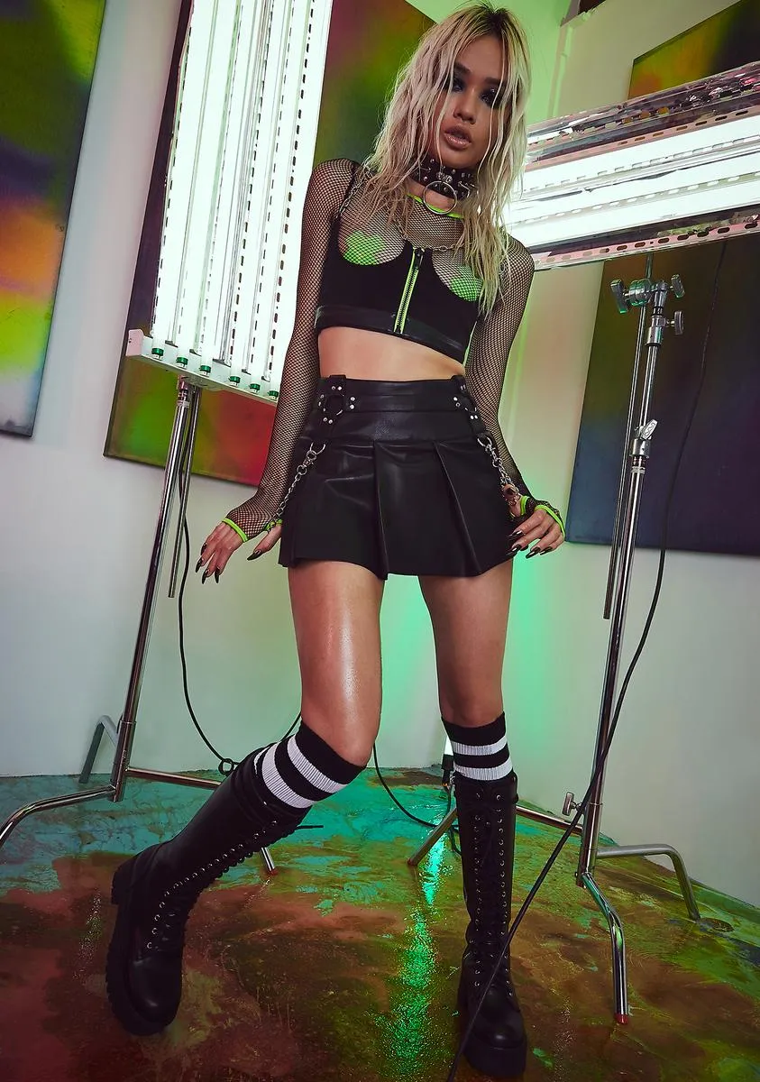 Party Favor Pleated Skirt
