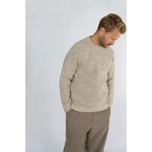 Peregrine Waffle Crew Knit Skiddaw