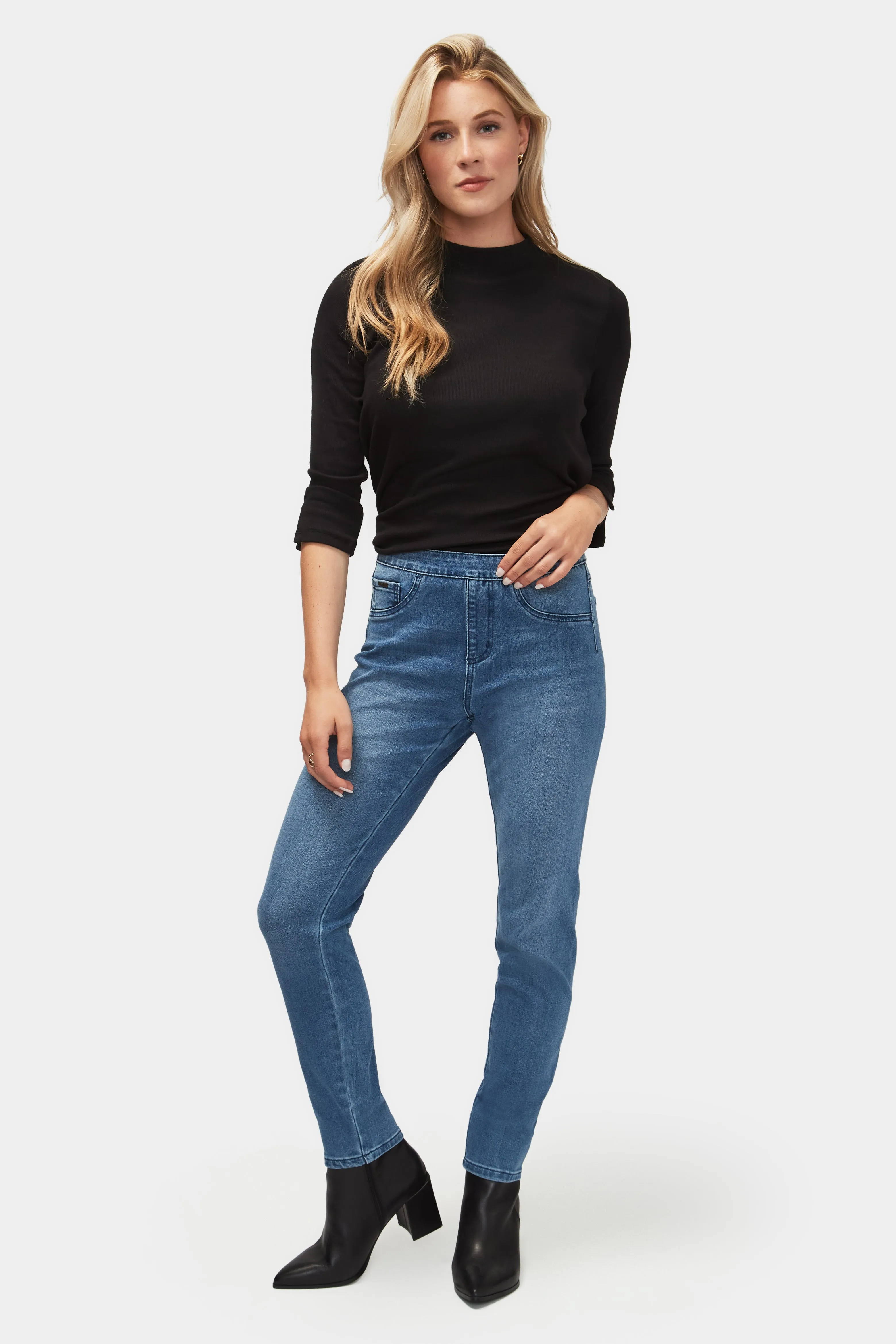 Pull-On Slim Ankle