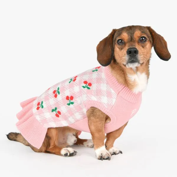 PUPPIA RIO Mock Neck Knit Dress