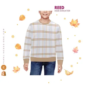 Reed Crew Neck Sweatshirt | All Over Print | Cozy Fall & Winter Wardrobe Essential