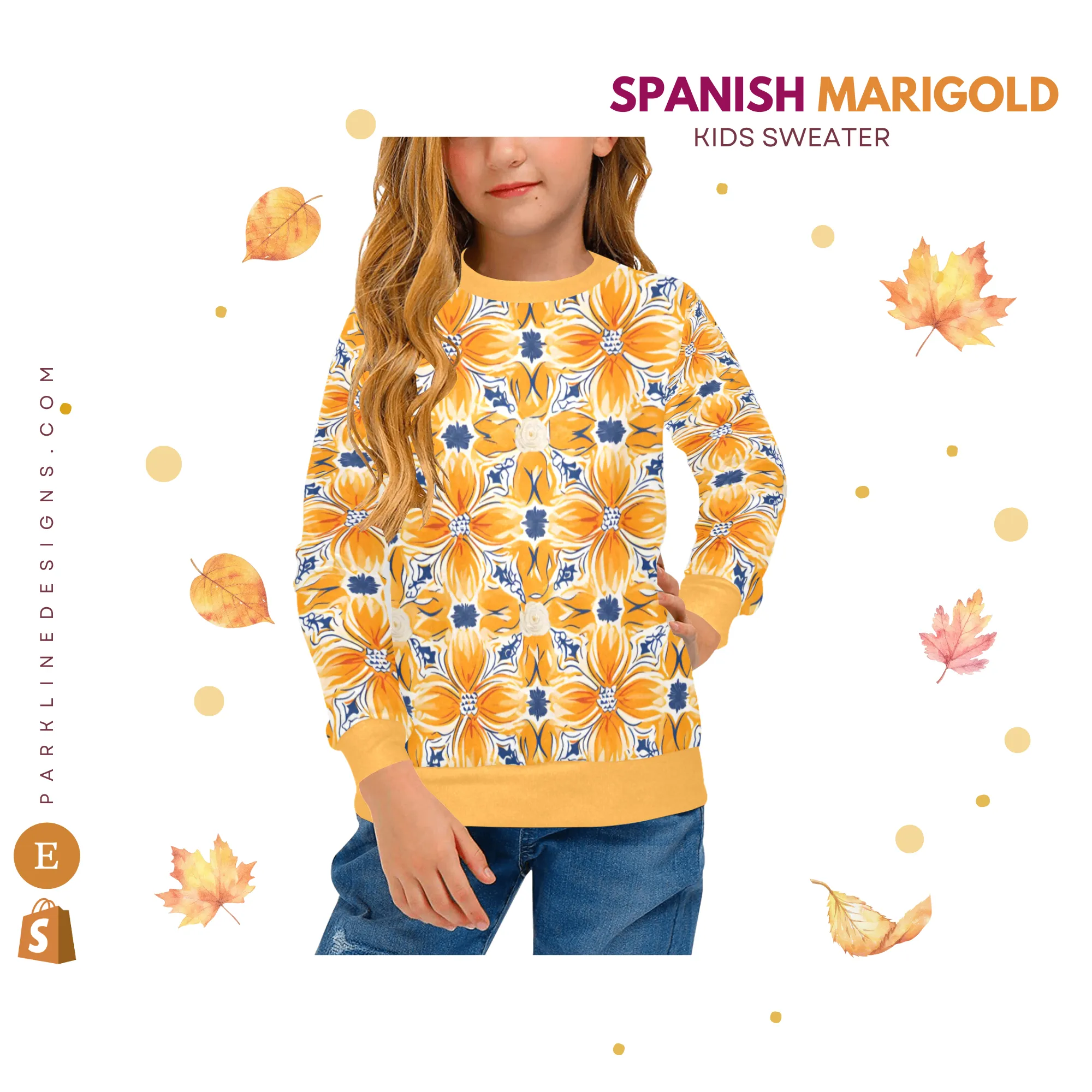 Reed Crew Neck Sweatshirt | All Over Print | Cozy Fall & Winter Wardrobe Essential