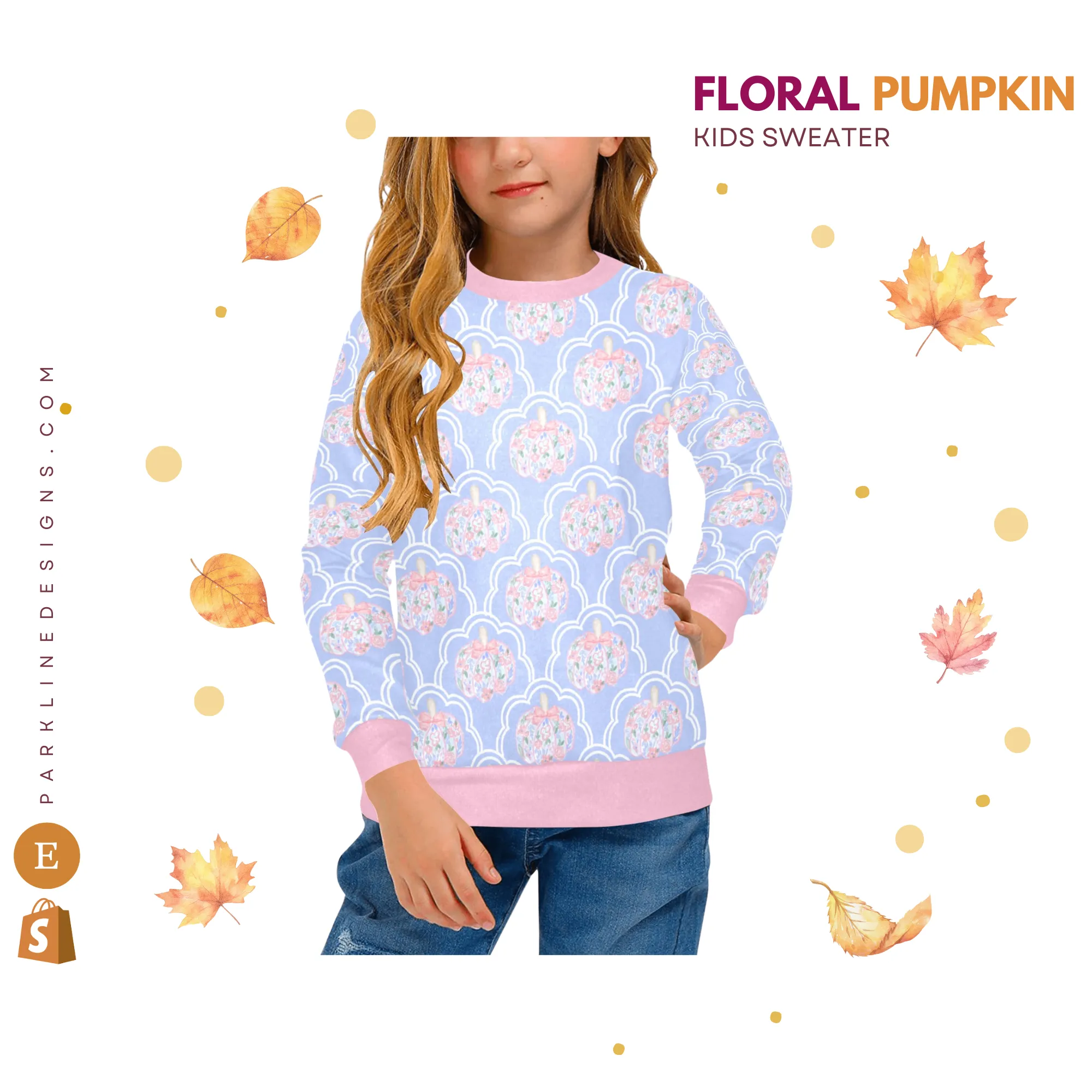 Reed Crew Neck Sweatshirt | All Over Print | Cozy Fall & Winter Wardrobe Essential