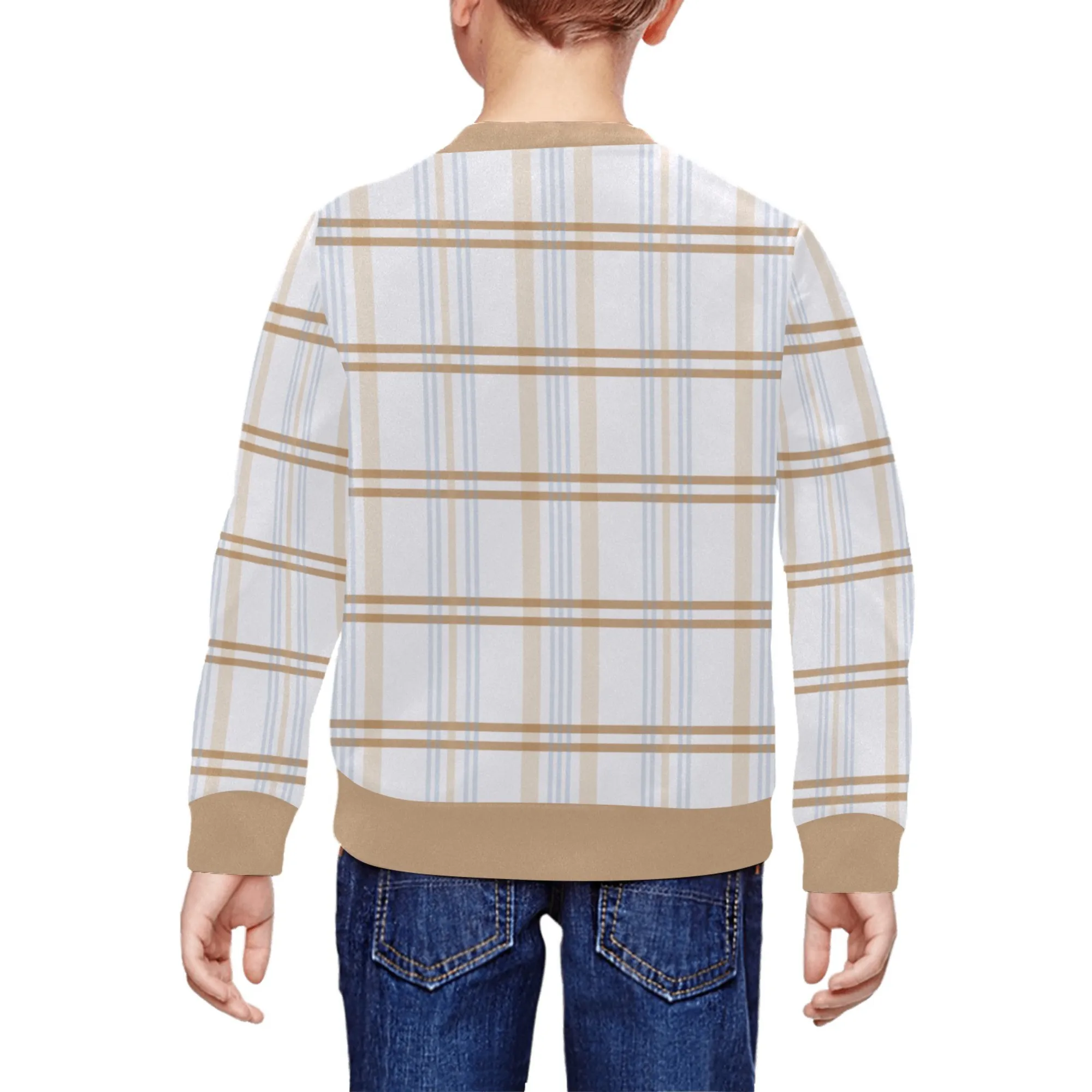 Reed Crew Neck Sweatshirt | All Over Print | Cozy Fall & Winter Wardrobe Essential