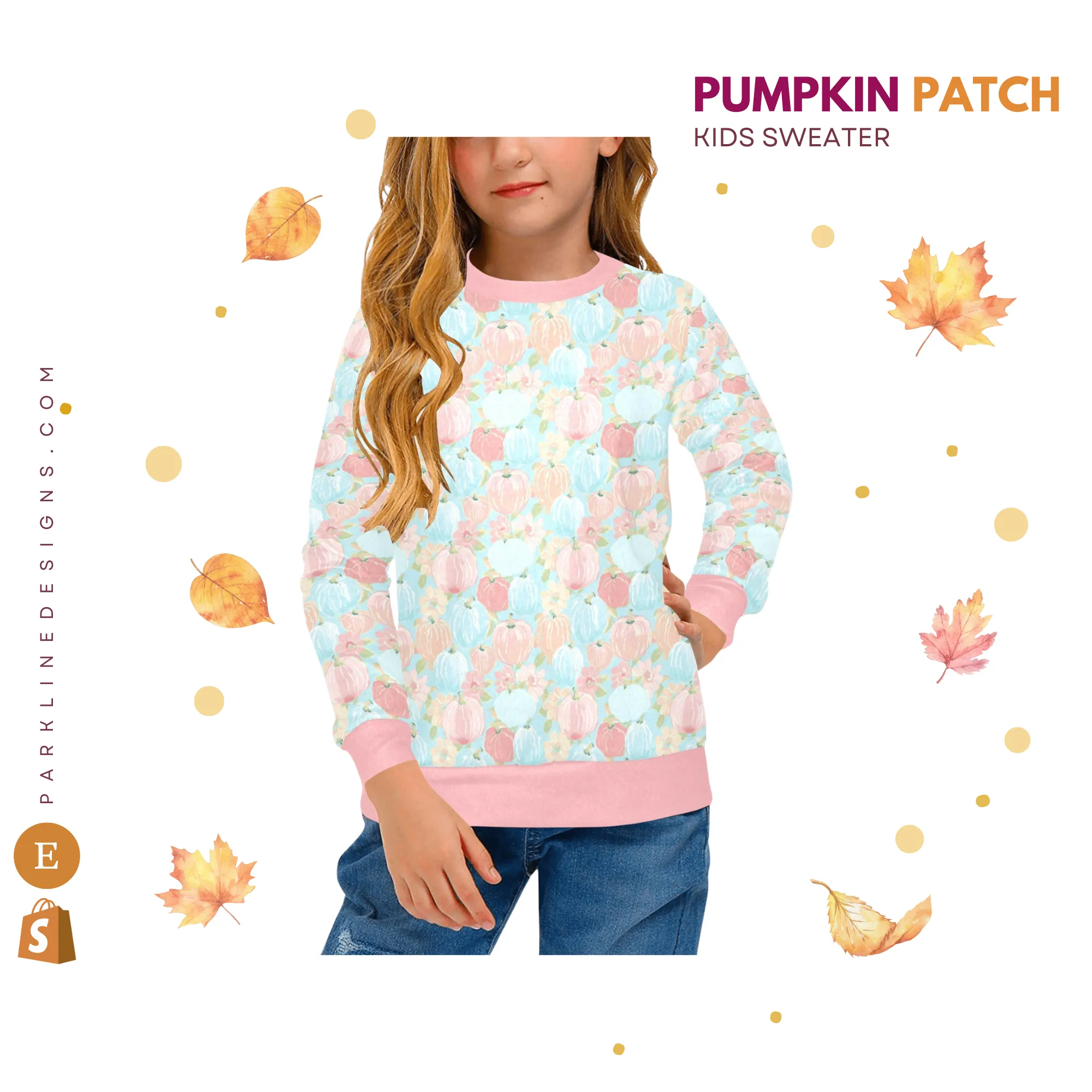 Reed Crew Neck Sweatshirt | All Over Print | Cozy Fall & Winter Wardrobe Essential
