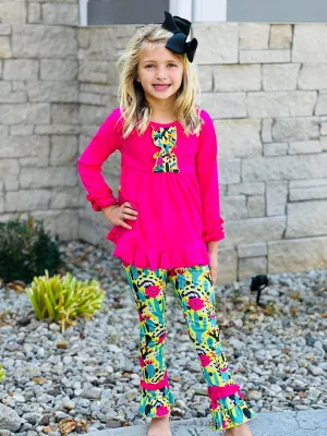 RG™ Desert Diva Pocket Top Ruffle Pants Set