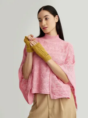Rita Gloves Baby Alpaca Color Yellow