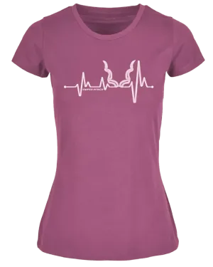 ROSE PINK LADIES PULSE T-SHIRT