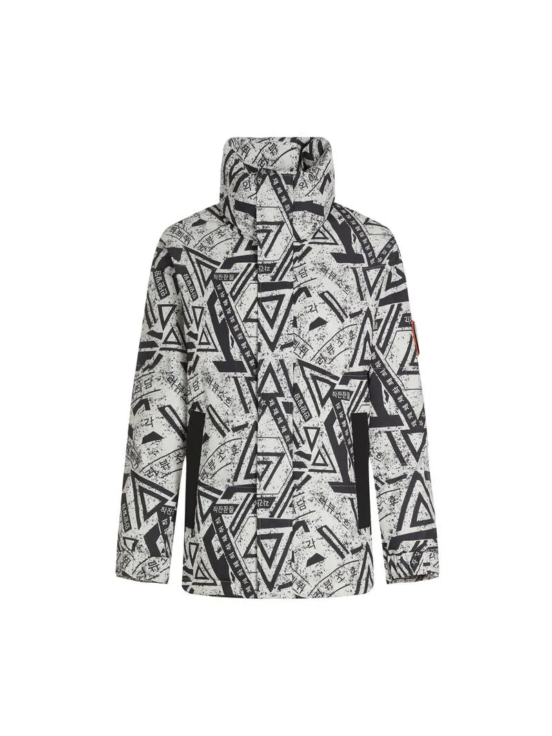 Ryan - Geometric Puffer Jacket