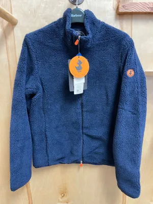 Save The Duck Men's Full Zip Fleece Jacket S3053M