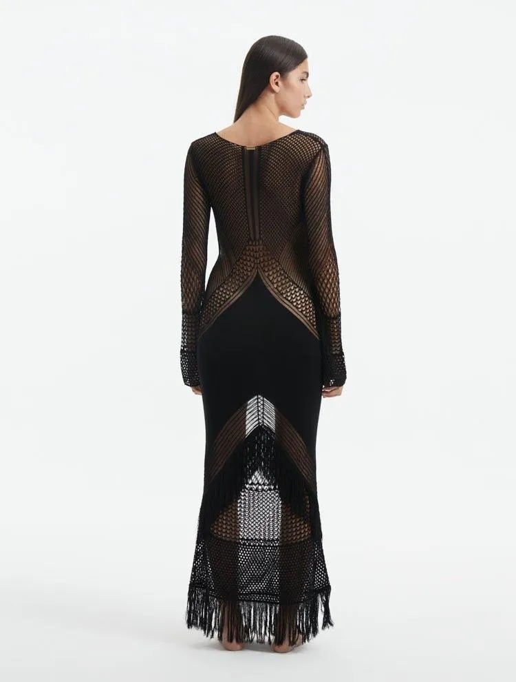 SEVVAL SAHIN - ELBA BLACK DRESS