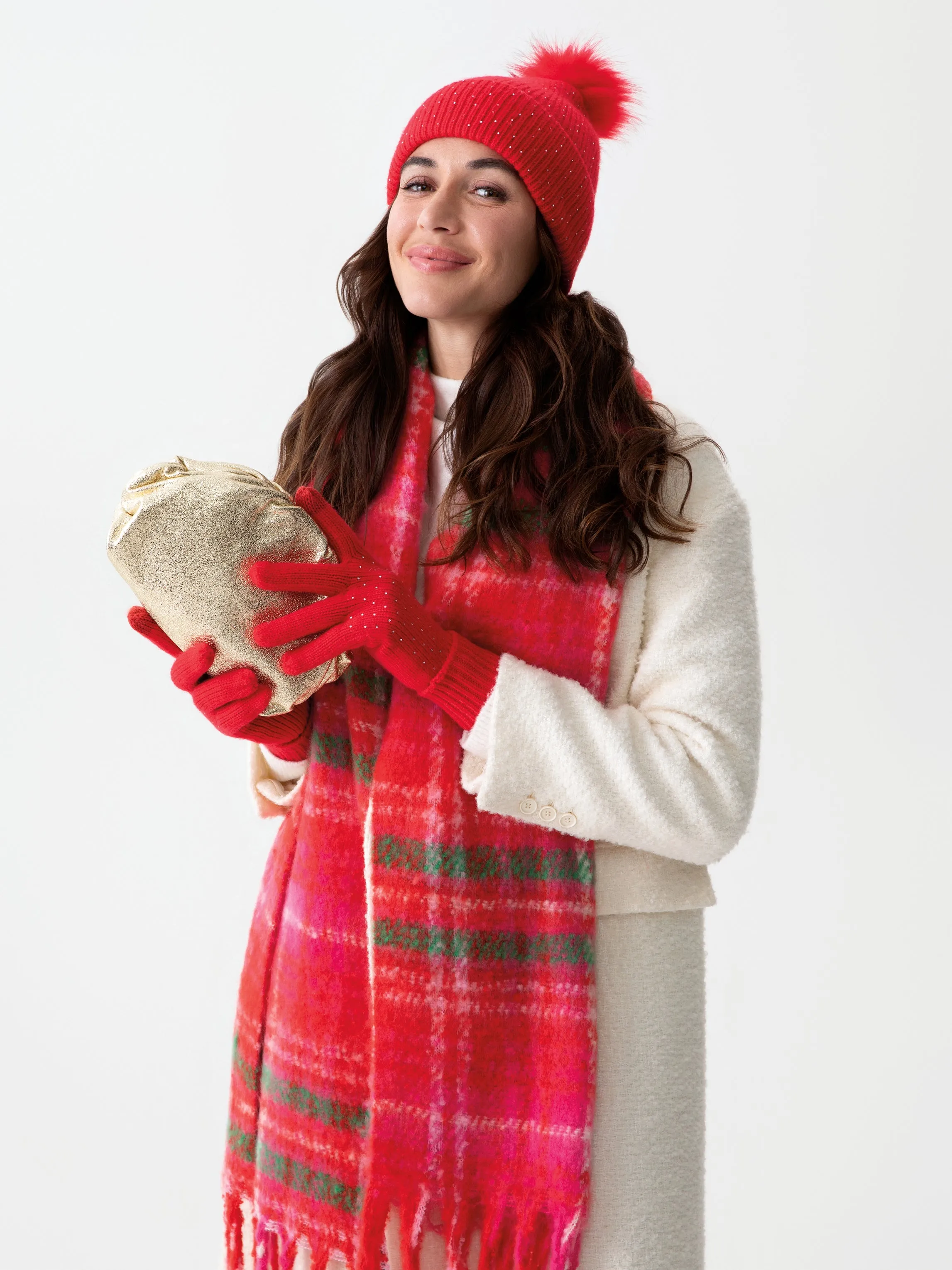 Shiraleah Natalia Beanie, Red