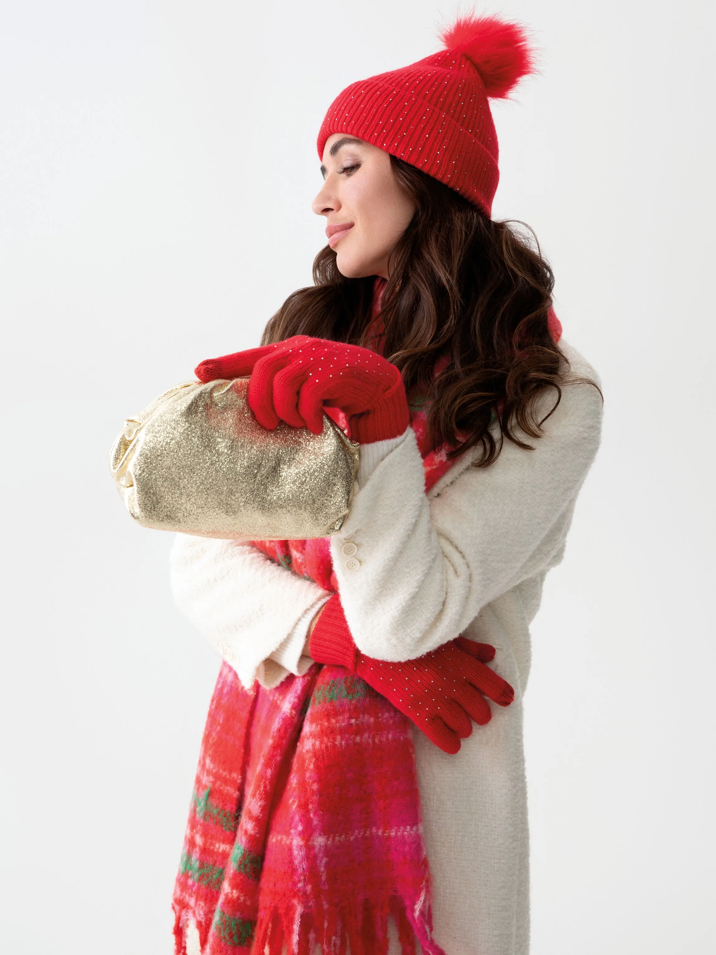 Shiraleah Natalia Beanie, Red