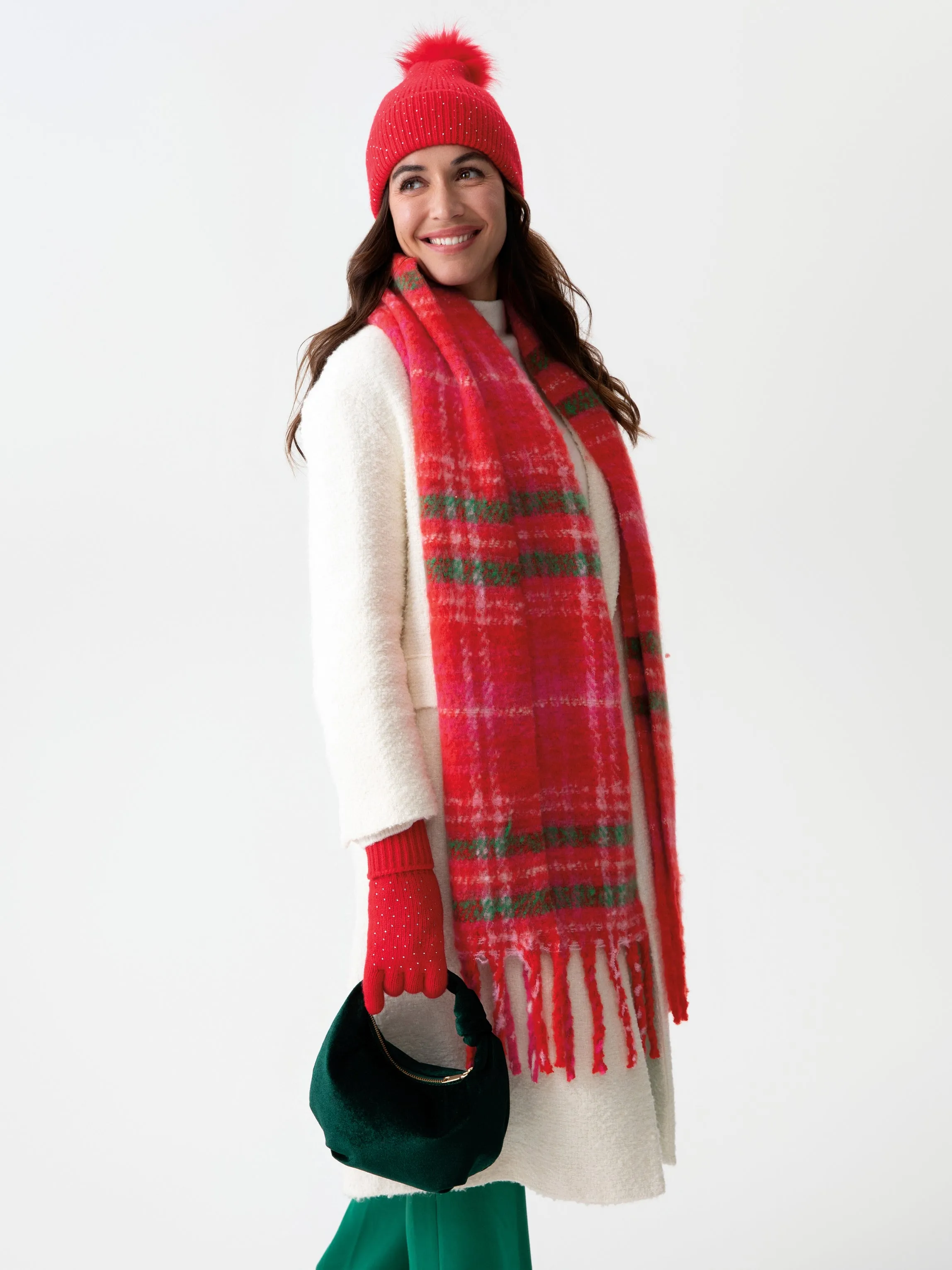 Shiraleah Natalia Beanie, Red