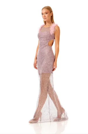 Short Sequin Shiny Dress