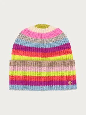 Signature Multi Stripe Knit Beanie