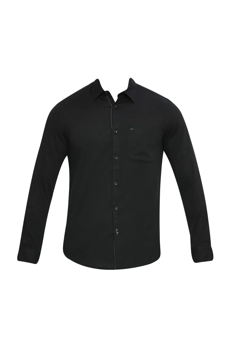 Slim Fit Cotton Slub Twill Shirt