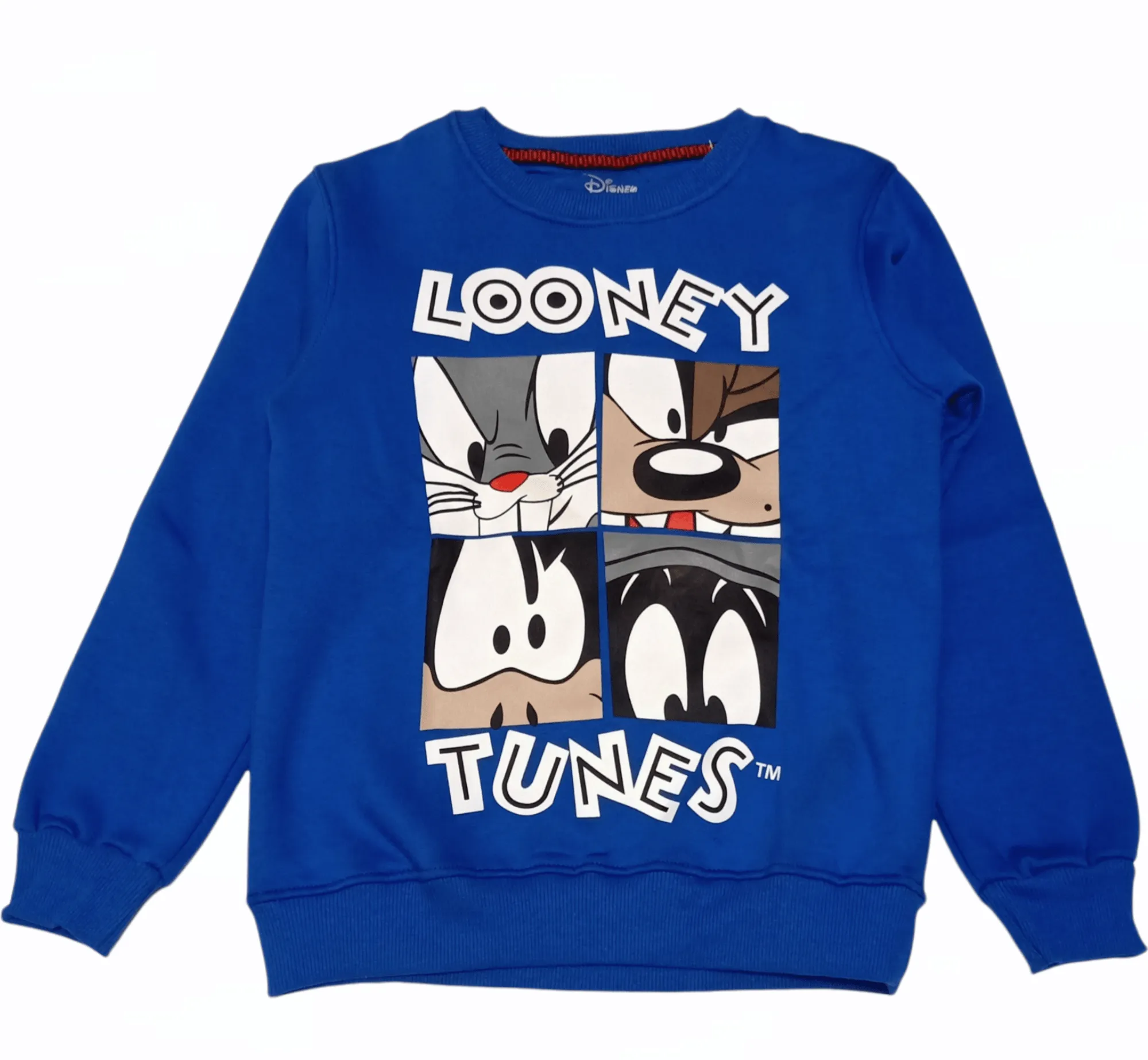 (slim-fit) Girl Looney Sweatshirt - Blue