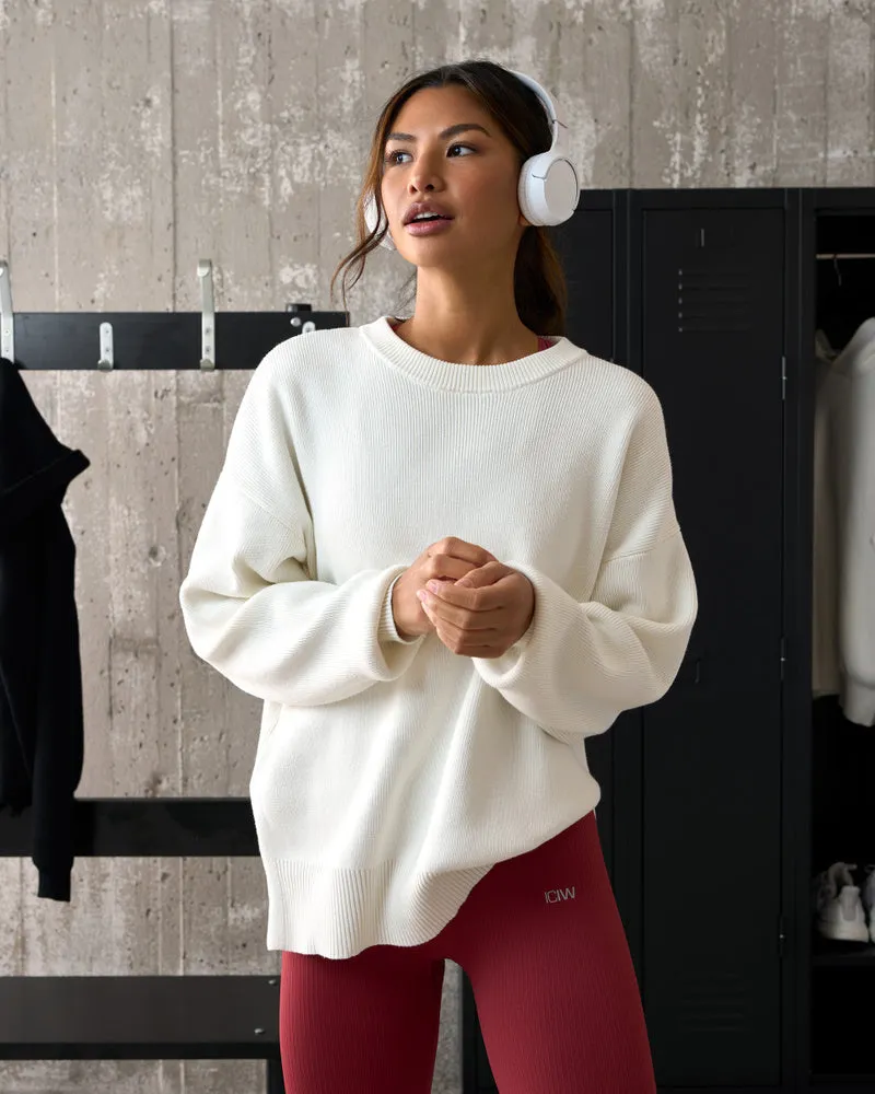 soft knit crewneck