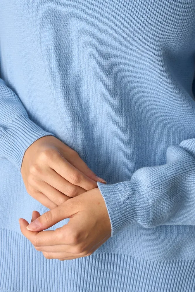 soft knit crewneck