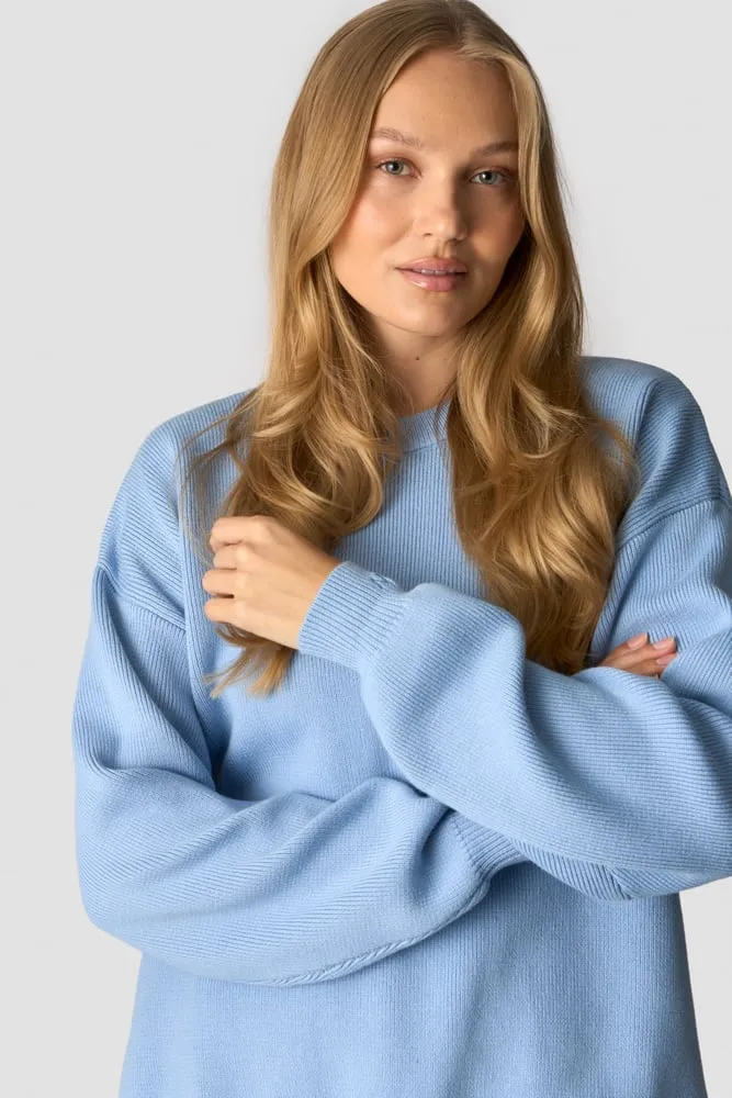 soft knit crewneck