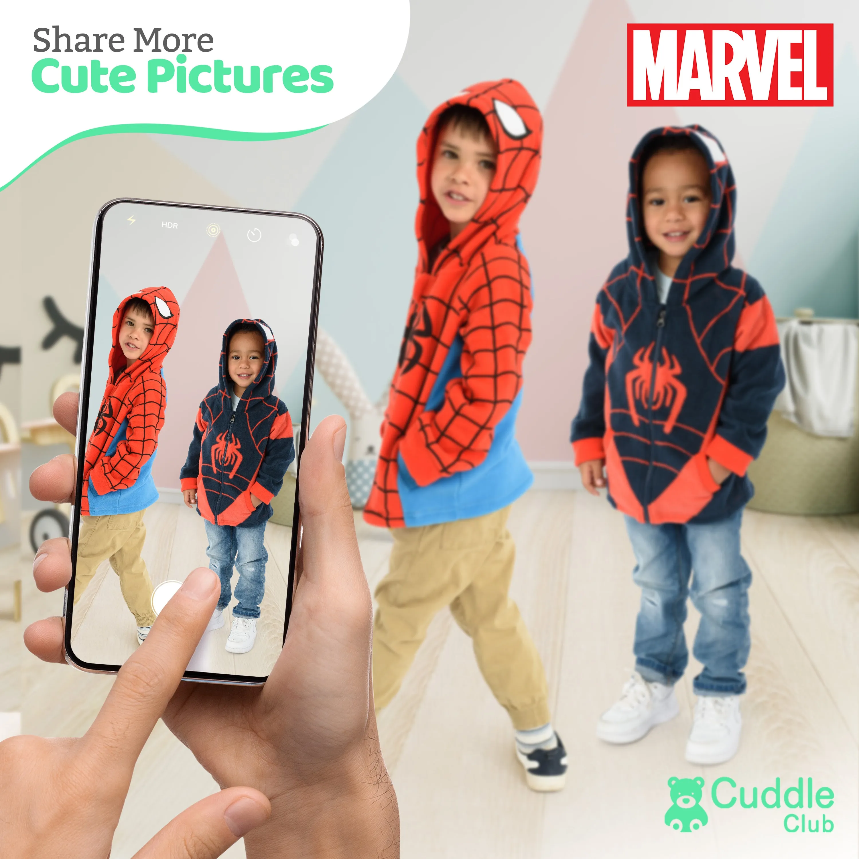 Spiderman Fleece Jacket