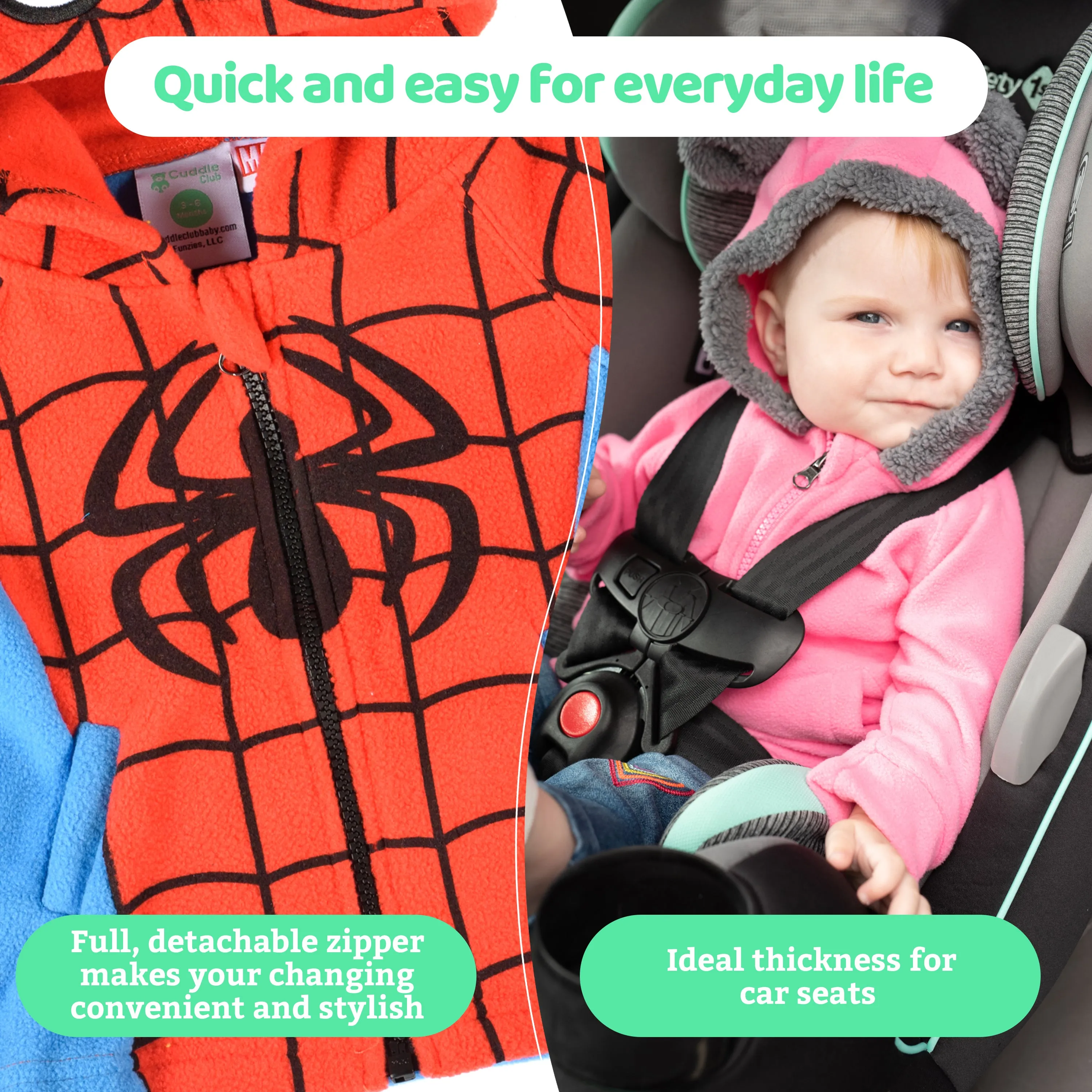 Spiderman Fleece Jacket