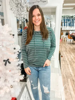 Starlina Knit Top (Hunter Green)