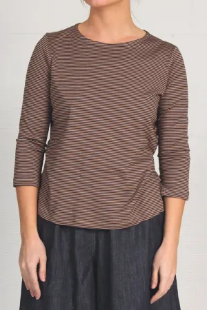 Striped Knit Stripey Tee - last one - medium!