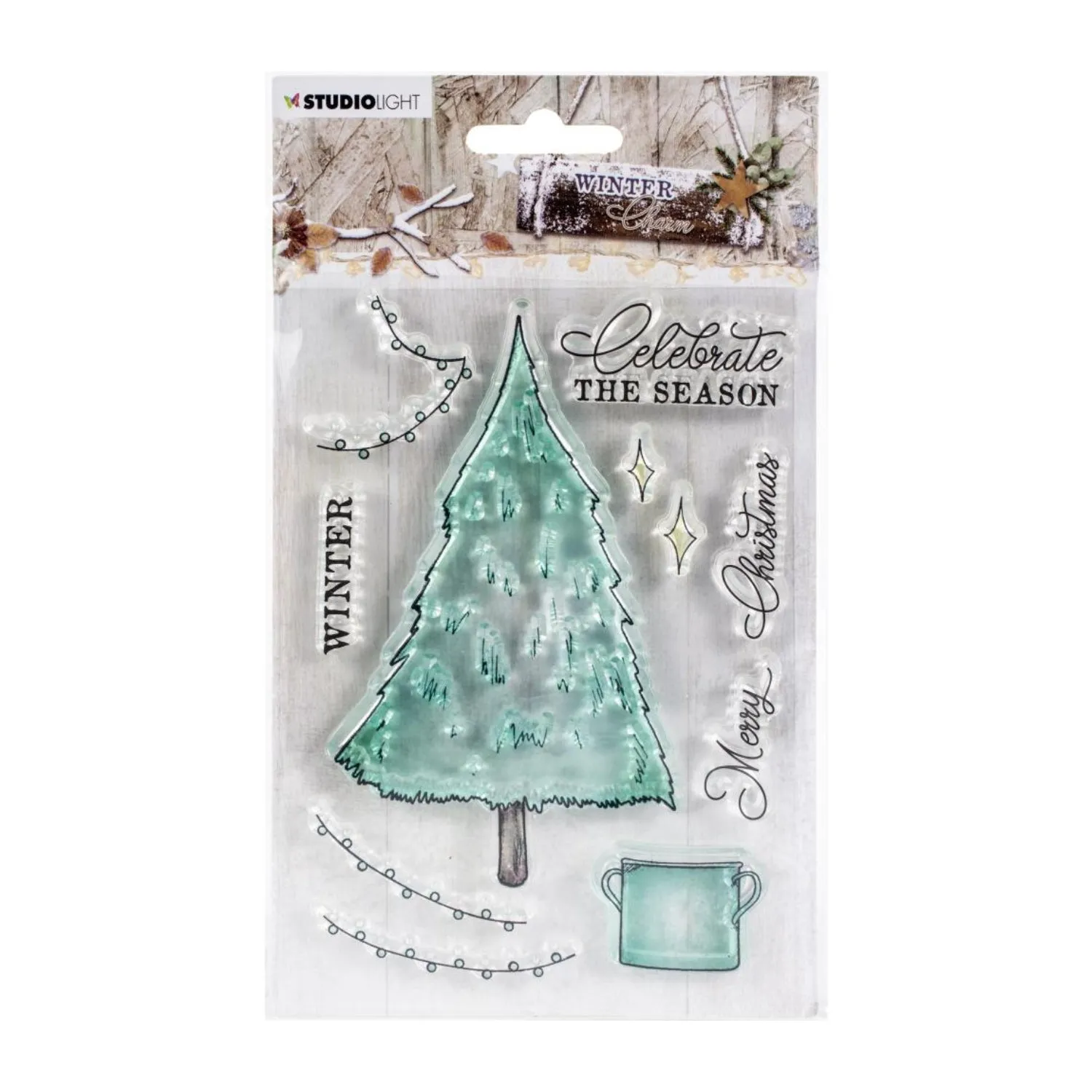 Studio Light Winter Charm Clear Stamps - NR. 489*