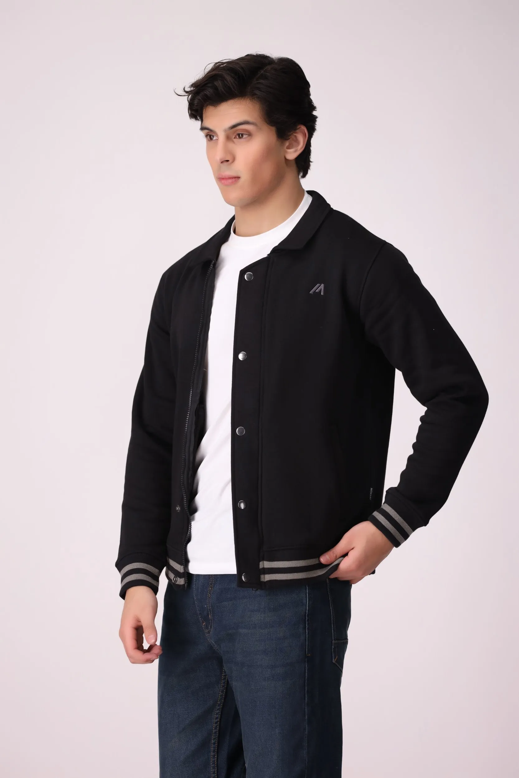 SWEAT COLLEGE JACKET