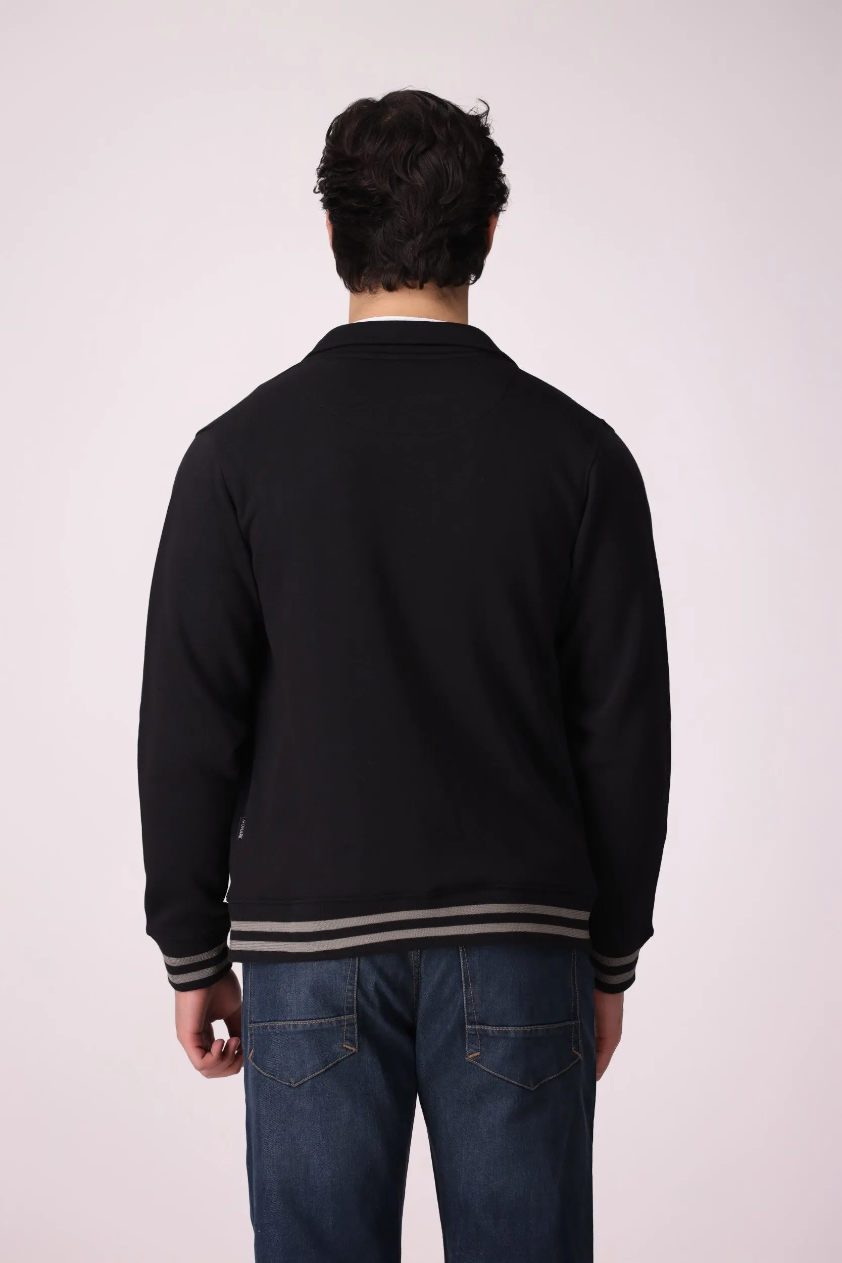 SWEAT COLLEGE JACKET