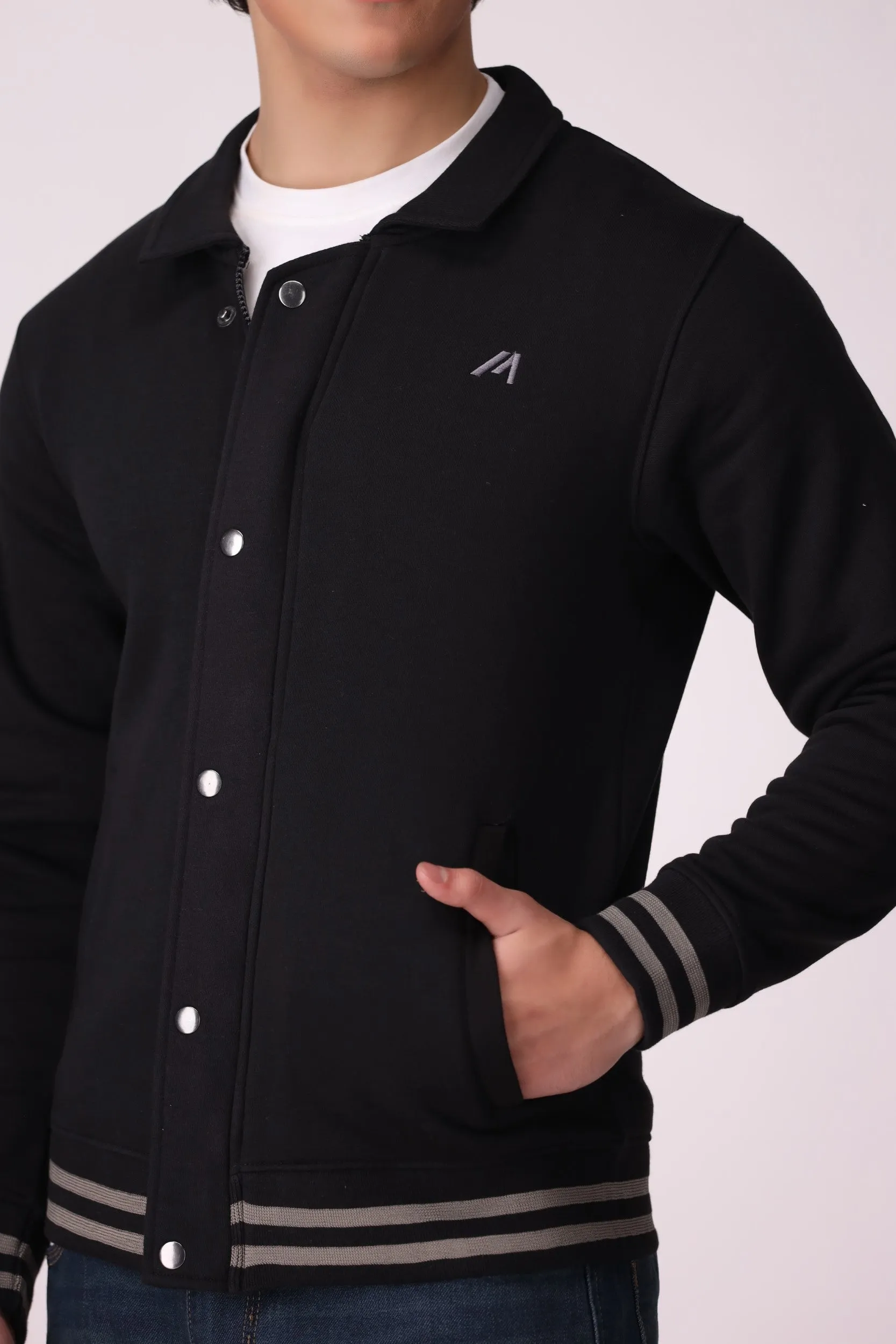 SWEAT COLLEGE JACKET