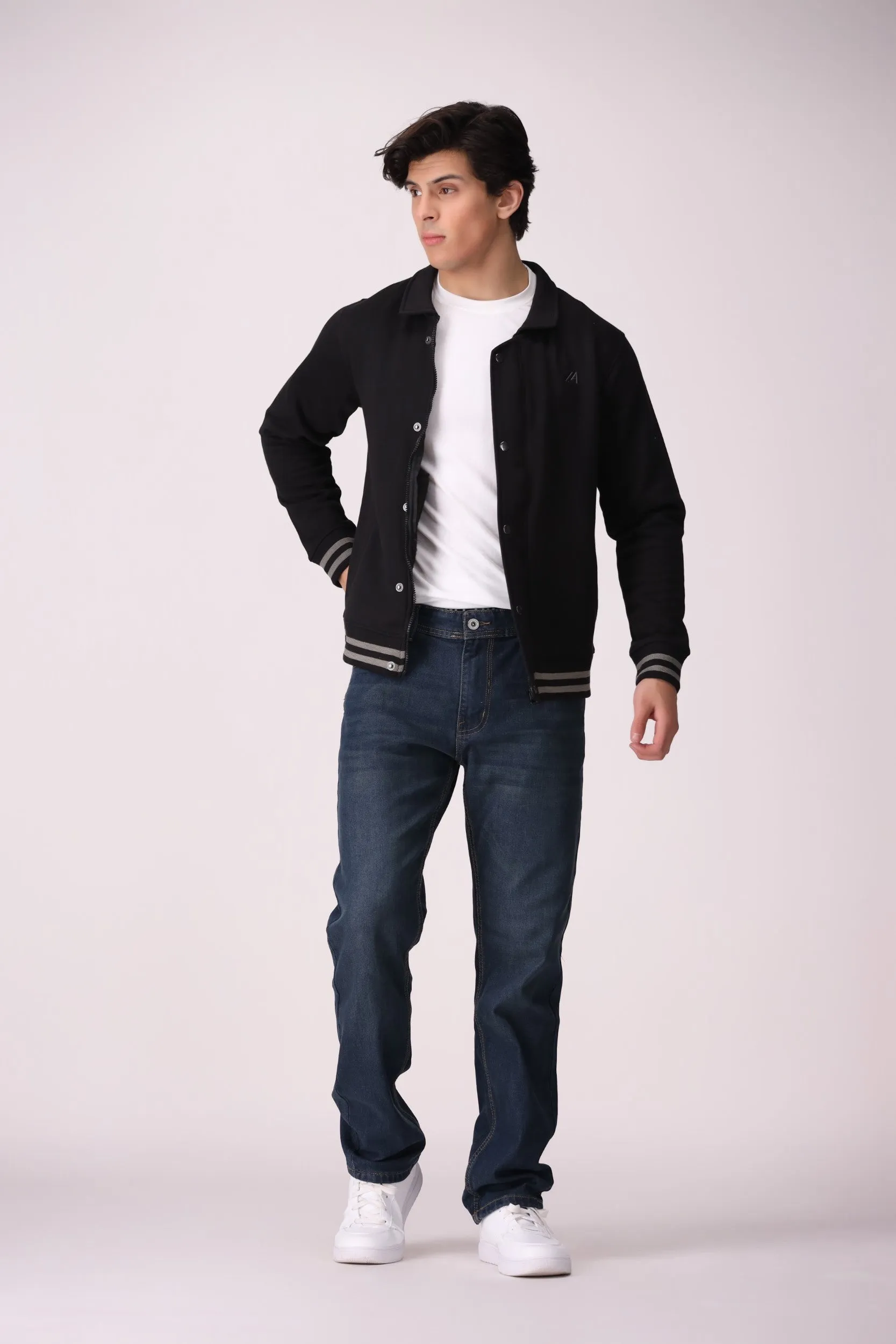 SWEAT COLLEGE JACKET