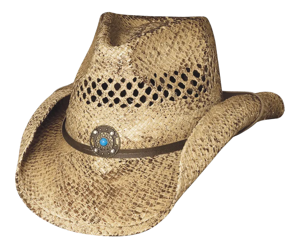 The Clear Creek Western Straw Hat